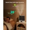 imageGoveeLife Smart Humidifiers for Bedroom 6L Cool Mist Top Fill for Large Room Humidity Sensor Auto Mode 60H Quiet Runtime Schedule WiFi Humidifier for Baby Plant Compatible with Alexa BlackWhite