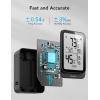 imageGoveeLife Hygrometer Thermometer H5104 Bluetooth Room Temperature Monitor with APP Alert and 2 Years Date Storage Export Remote LCD Digital Hygrometer Indoor Humidity Meter Greenhouse Humidor RVBlack