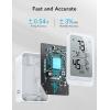 imageGoveeLife Hygrometer Thermometer H5104 Bluetooth Room Temperature Monitor with APP Alert and 2 Years Date Storage Export Remote LCD Digital Hygrometer Indoor Humidity Meter Greenhouse Humidor RVWhite