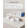 imageGoveeLife WiFi Refrigerator Thermometer with Alarm Wireless Digital Freezer Temperature Gauge with App Control 2 Years Free Data Export for Home Kitchen Fridge Pool Hot Tub 2 Pack