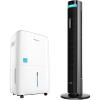 imageGoveeLife 42 Tower Fan for Bedroom Bundle with Dehumidifier for Home