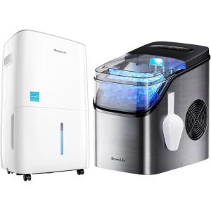 imageGoveeLife Dehumidifier for Home 4500 SqFt with Smart Ice Maker Countertop Portable Ice Machine