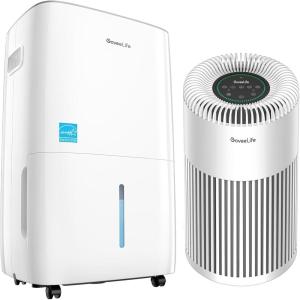 imageGoveeLife Dehumidifier for Home Bundle with Smart Air Purifier Room Up to 1524 sqft