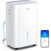 imageGoveeLife Dehumidifier for Home 4500 Sq Ft 50 to 137 Pint with Pump Drain Hose Smart Dehumidifier for Basement with Humidity Control Auto Shut OffDefrost 5 Modes Bedroom Bathroom Garage