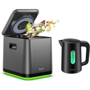 imageGoveeLife Smart Electric Gooseneck Kettle bundle with 3L Electric Composter