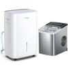 imageGoveeLife Dehumidifier for Home 4500 Sq Ft 50 to 137 Pint with Smart Countertop Ice Makers