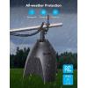 imageGovee Outdoor Smart Plug 3in1 Compact Outdoor WiFi Bluetooth Plug Conical Waterproof Design 15A Outlet with Timer Compatible with Alexa and Google Assistant No Hub Required 3ft Extension Cord