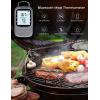 imageGovee Bluetooth Meat Thermometer Wireless Meat Thermometer for Smoker Oven Digital Grill Thermometer with 6 Probes Timer Mode Smart LCD Backlight BBQ Thermometer for Cooking Turkey Fish BeefSilver