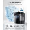 imageGoveeLife Smart Nugget Ice Maker Pro 60lbs Daily 6Minute First Ice 40dB UltraQuiet with AI NoiseGuard App ampamp Voice Control SelfClean 35L Basket ampamp Dual Water Tanks for Home Kitchen Party