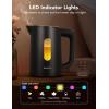 image:imageGoveeLife Smart Kettle Temperature Control 17L 1500w WiFi Tea Kettle Electric with LED Indicator Lights Remotely Control 2H Keep Warm 4 Presets Hot Water Boiler for Tea amp Coffee amp DIY