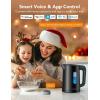 image:imageGoveeLife Smart Kettle Temperature Control 17L 1500w WiFi Tea Kettle Electric with LED Indicator Lights Remotely Control 2H Keep Warm 4 Presets Hot Water Boiler for Tea amp Coffee amp DIY