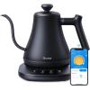 image:imageGovee Smart Electric Kettle WiFi Variable Temperature Gooseneck Pour Over Kettle and Tea Kettle Alexa Control 1200W Quick Heating 100 Stainless Steel 08L Matte Black