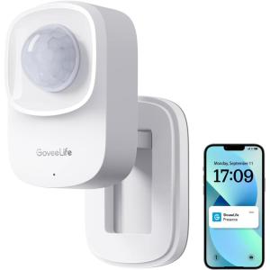 image:imageGoveeLife Human Presence Sensor 24 GHz WiFi Required Smart mmWave Radar amp PIR Wired Motion Sensor Zone Positioning MultiPerson Detection Support Alexa amp Google Home for Indoor Home Automation