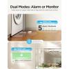image:imageGoveeLife Upgraded Smart Water Leak Detector 1s with 492 ft Sensor Cable WiFi Water Sensor with SMSEmailAPP Push and Sound Alarm 5Year Battery Life Suit for Home Basement Kitchen 3 PackGateway1 Sensor