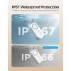 image:imageGoveeLife Upgraded Smart Water Leak Detector 1s with 1804 ft UltraLong Range WiFi Water Sensor with SMSEmailAPP Push and Sound Alarm 5Year Battery Life Suit for Home Basement Kitchen 6 PackGateway2 sensor