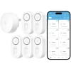 image:imageGoveeLife Upgraded Smart Water Leak Detector 1s with 1804 ft UltraLong Range WiFi Water Sensor with SMSEmailAPP Push and Sound Alarm 5Year Battery Life Suit for Home Basement Kitchen 6 PackGateway5 sensor