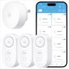 image:imageGoveeLife Upgraded Smart Water Leak Detector 1s with 1804 ft UltraLong Range WiFi Water Sensor with SMSEmailAPP Push and Sound Alarm 5Year Battery Life Suit for Home Basement Kitchen 6 PackGateway3 Sensor