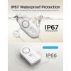 image:imageGoveeLife Water Leak Detector 1s with 492 ft Sensor Cable Water Sensor with 105dB Adjustable Alarm 5Year Battery Life IP67 Waterproof Suitable for Homes amp Basements