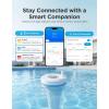 image:imageGoveeLife Smart Wireless Pool Thermometer P2 with WiFi Gateway Easy Read Digital Floating Thermometer with IP68 Waterproof Ultra 1082ft Water Thermometer with Alarm for Swimming Ice Bath Pond