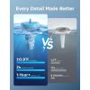 image:imageGoveeLife Smart Wireless Pool Thermometer P2 with WiFi Gateway Easy Read Floating Digital Water Thermometer with IP68 Waterproof App Notification Alerts Data Export for Swimming Bath Pond Blue
