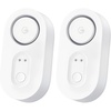 image:imageGoveeLife Water Leak Detector with 105dB Adjustable Alarm Water Alarm with Dual Sets Sensor Probes Leaks and Floods Suit for Home Basement and KitchenCannot Connect to WiFi Directly1 sensor Pack of 2