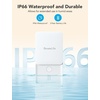 image:imageGoveeLife Premium Smart Water Leak Detector 2 with 1968ft UltraLong Range WiFi Water Sensor with SMSEmailAPP Push and Sound Alarm 5Year Battery Life Suitable for Home Basement Kitchen 3 Pack1 gateway3 sensor