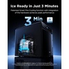 image:imageGoveeLife Smart Countertop Ice Maker 2 Pro 3Minute Fast 9 Ice Cubes with 3 Size 47lbs Daily 40dB Quiet Smart PreCooling App amp Voice Control SelfClean Dual Water Tanks for Home Coffee Party