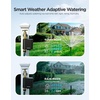 image:imageGoveeLife H5901 Smart WiFi Sprinkler Timer with Gateway 1 Water Outlet  1640ft GatewayDevice Range App Remote Control Weather Adaptive Brass Connectors IP67 2Yr Battery for GardenLawnYardSub1G Gateway1 Pack