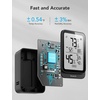 image:imageGoveeLife Hygrometer Thermometer H5104 3Pack Bluetooth Room Temperature Monitor with APP Alert and 2 Years Date Storage Export Remote LCD Digital Hygrometer Indoor Humidity Meter Greenhouse  Indoor temperature monitor with APP alert amp 2yr data storage export humidity meter for greenhousewine cellarbedroomBlack