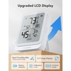 image:imageGoveeLife Hygrometer Thermometer H5104 3Pack Bluetooth Room Temperature Monitor with APP Alert and 2 Years Date Storage Export Remote LCD Digital Hygrometer Indoor Humidity Meter Greenhouse  Indoor temperature monitor with APP alert amp 2yr data storage export humidity meter for greenhousewine cellarbedroomWhite