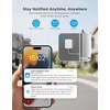 image:imageGoveeLife Bluetooth Refrigerator Thermometer Sensor with Alarm 1Pack  Monitor fridgefreezer temp remotely with app alerts amp buzzer 230ft range For kitchenhot tub gateway not includedBT Gateway2 Sensor