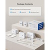 image:imageGoveeLife Bluetooth Refrigerator Thermometer Sensor with Alarm 1Pack  Monitor fridgefreezer temp remotely with app alerts amp buzzer 230ft range For kitchenhot tub gateway not includedBT Gateway2 Sensor