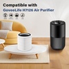 image:imageH7126 Replacement Filter Compatible with GoveeLife Mini Air Purifier H7126 3in1 H13 True HEPA with 6 pcs Aroma Pads H7126RF 2 Pack